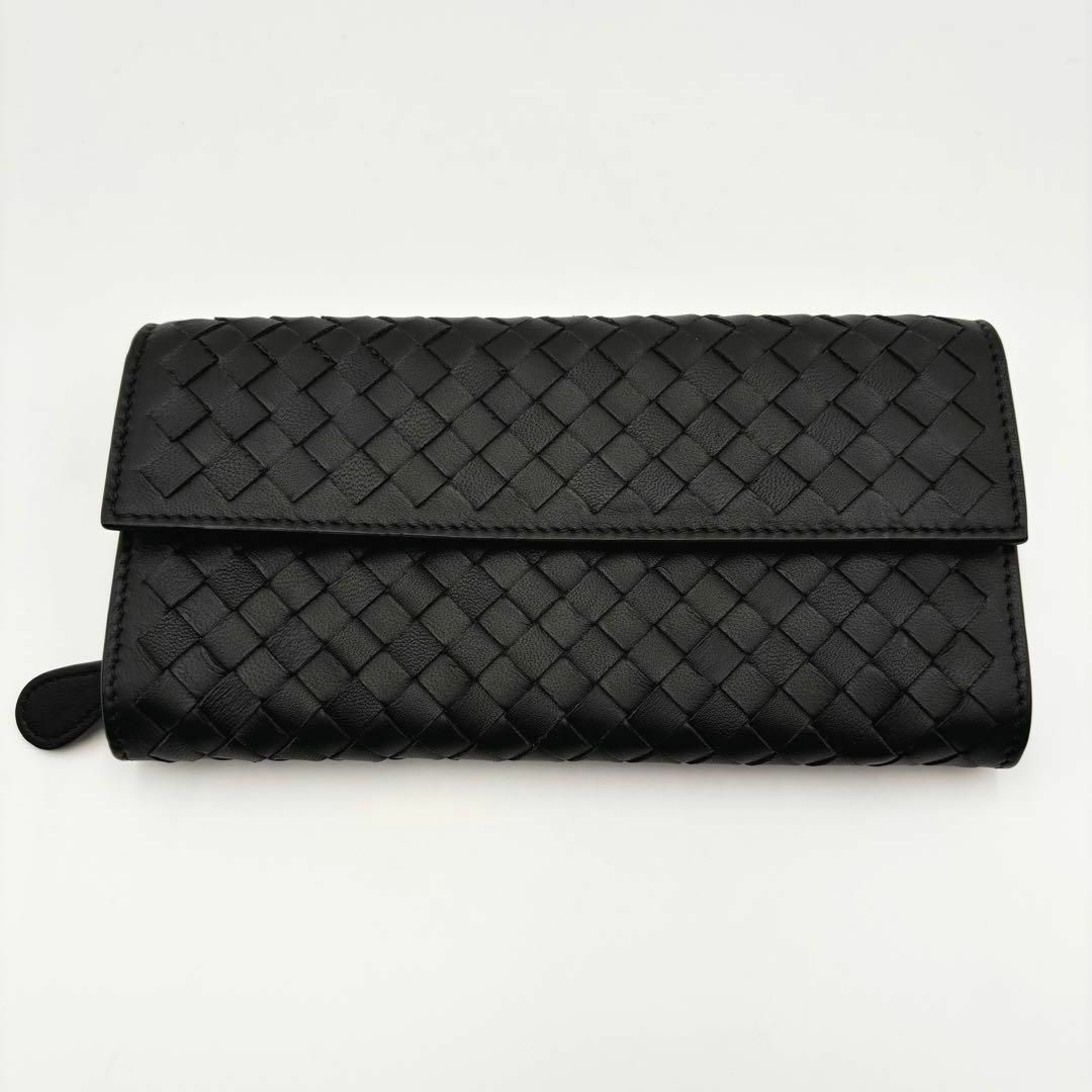 BOTTEGA VENETA - 新品未使用 BOTTEGA VENETA 長財布 ブラックの BOTTEGA VENETA - 新品未使用 BOTTEGA VENETA 長財布 ブラックの