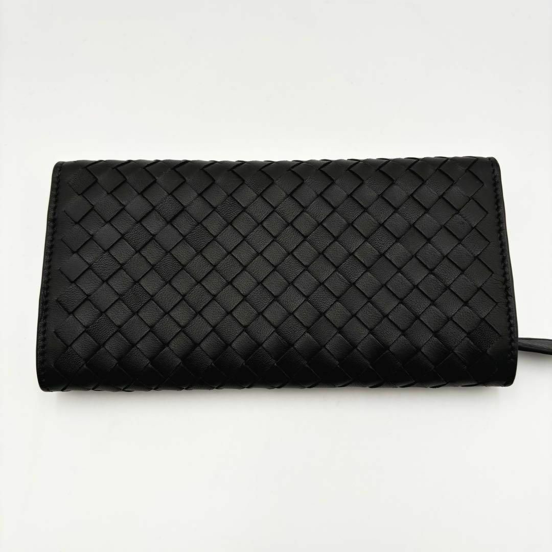 BOTTEGA VENETA - 新品未使用 BOTTEGA VENETA 長財布 ブラックの BOTTEGA VENETA - 新品未使用 BOTTEGA VENETA 長財布 ブラックの