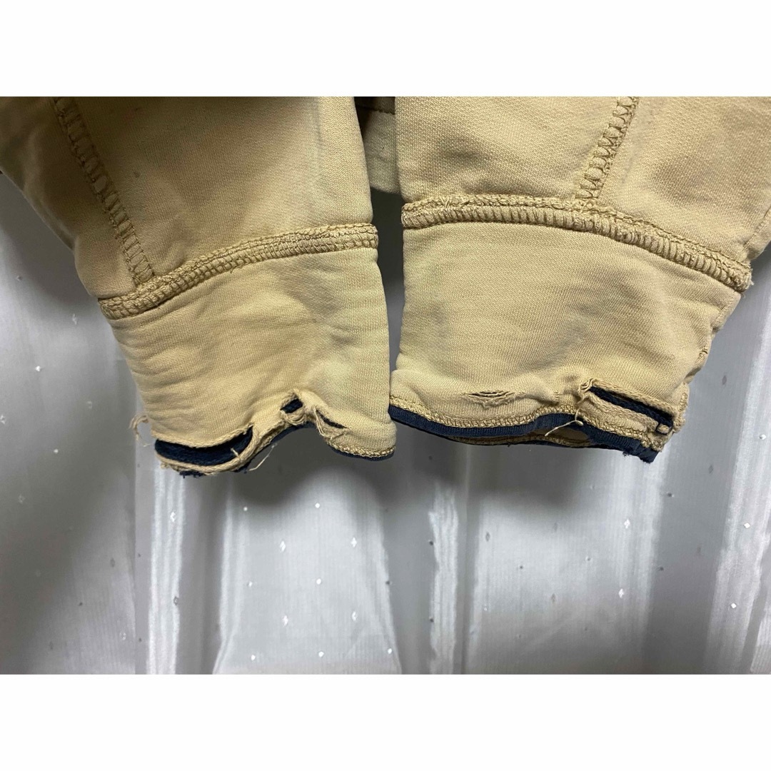 STONE ISLAND - STONE ISLAND 00s ボタンスウェット ベージュの STONE ISLAND - STONE ISLAND 00s ボタンスウェット ベージュの