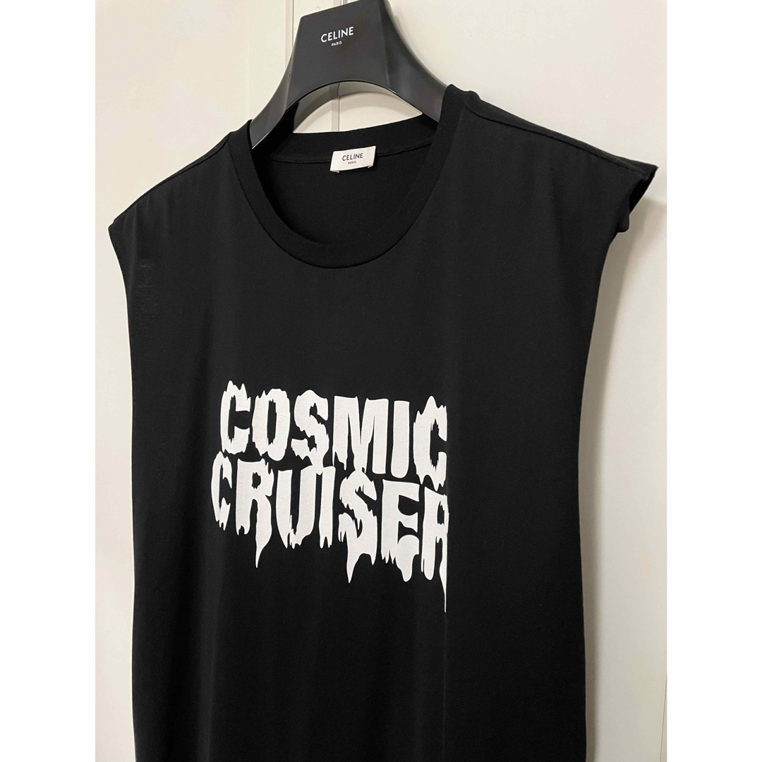CELINE - CELINE 22SS ノースリーブTシャツ COSMIC CRUISER XSの CELINE - CELINE 22SS ノースリーブTシャツ COSMIC CRUISER XSの