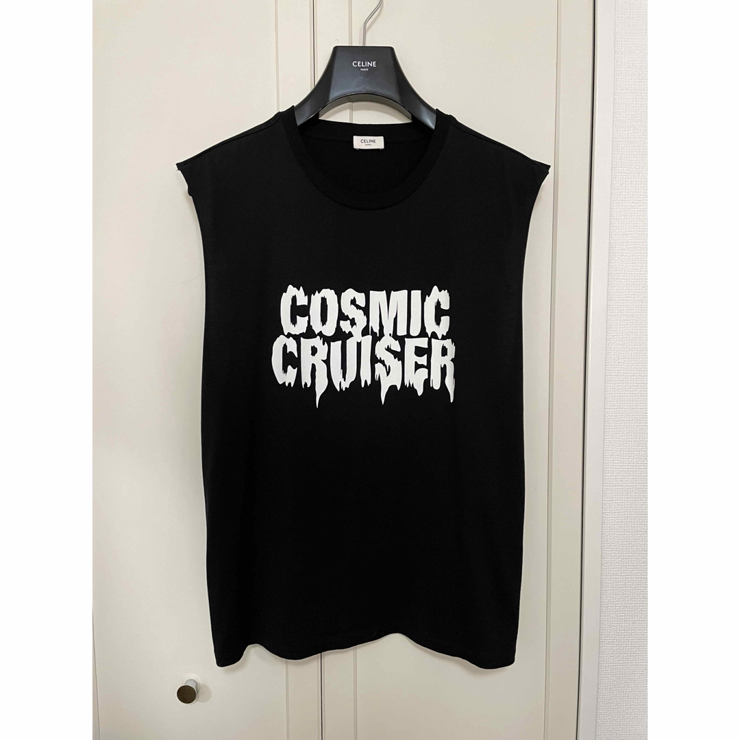 CELINE - CELINE 22SS ノースリーブTシャツ COSMIC CRUISER XSの CELINE - CELINE 22SS ノースリーブTシャツ COSMIC CRUISER XSの