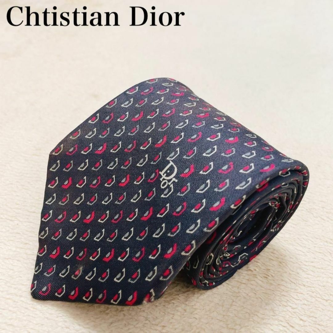 Christian Dior - クリスチャンディオール ネクタイ モノグラム Christian Dior - クリスチャンディオール ネクタイ モノグラム