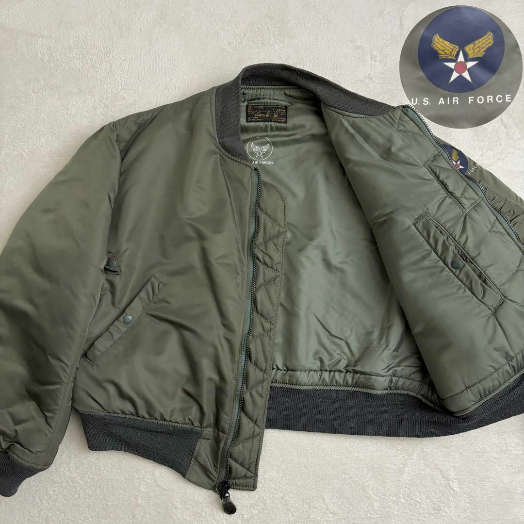 VINTAGE - 良品 CAMCO製 MA-1 フライトジャケット ヴィンテージ VINTAGE - 良品 CAMCO製 MA-1 フライトジャケット ヴィンテージ