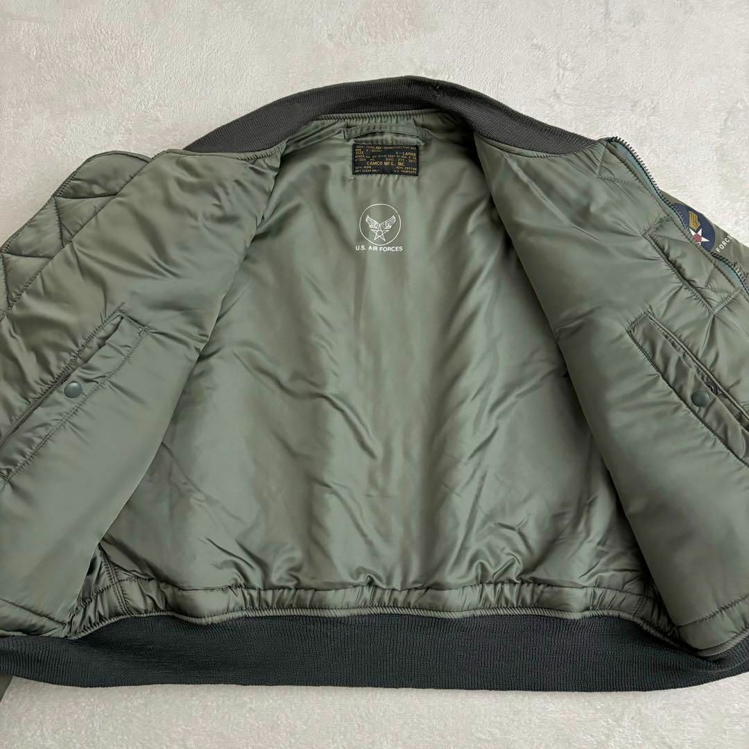 VINTAGE - 良品 CAMCO製 MA-1 フライトジャケット ヴィンテージ VINTAGE - 良品 CAMCO製 MA-1 フライトジャケット ヴィンテージ