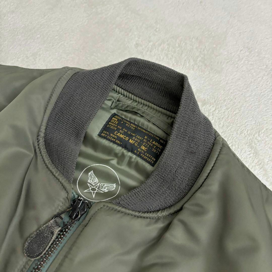 VINTAGE - 良品 CAMCO製 MA-1 フライトジャケット ヴィンテージ VINTAGE - 良品 CAMCO製 MA-1 フライトジャケット ヴィンテージ