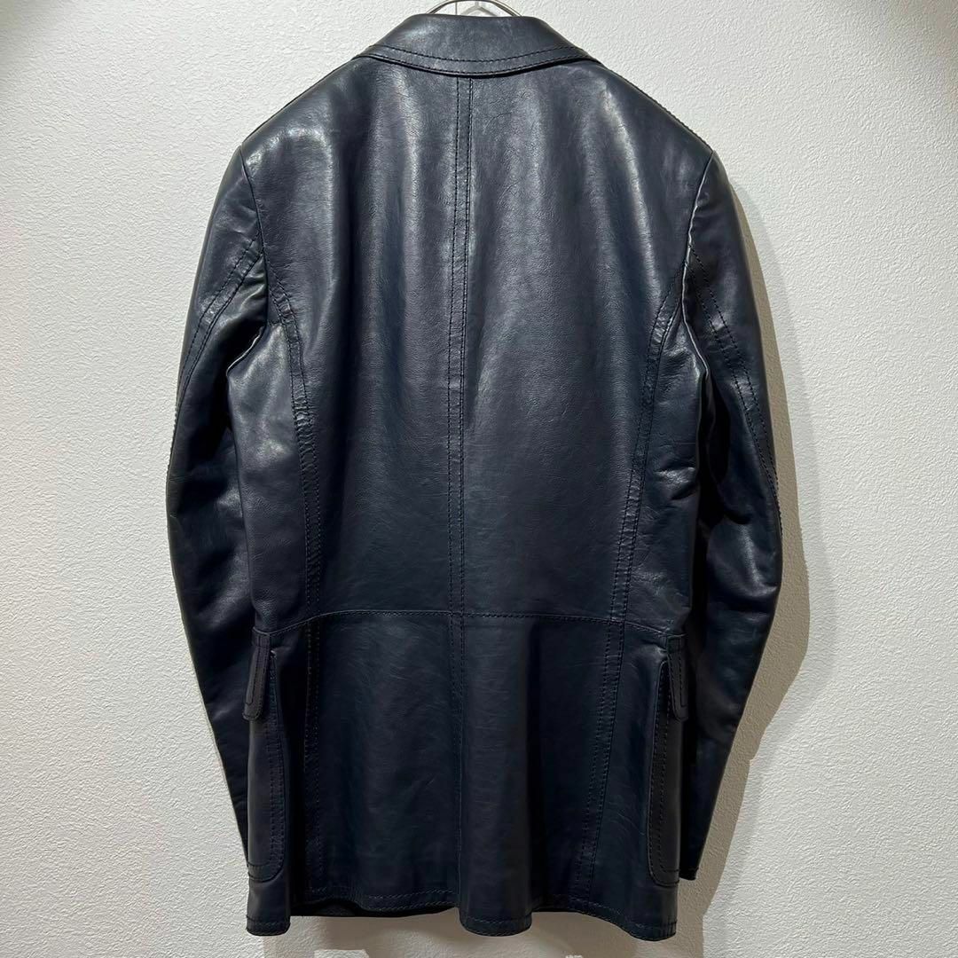 GUCCI - 希少 GUCCI TOM FORD期 カーフスキン レザーテーラード GUCCI - 希少 GUCCI TOM FORD期 カーフスキン レザーテーラード