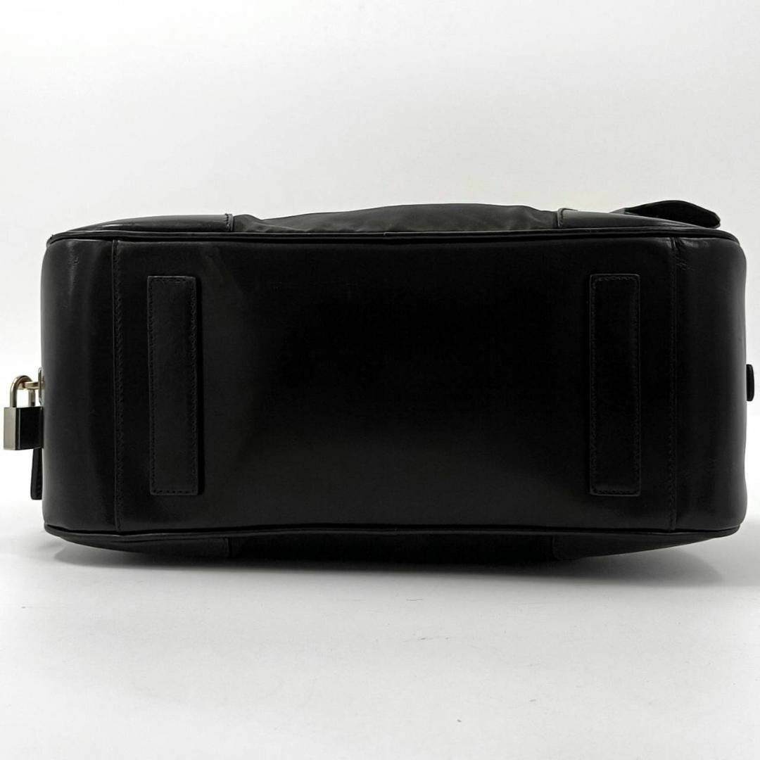 PRADA - ✨希少✨プラダ ミニボストン ナイロン レザー 三角ロゴ PRADA - ✨希少✨プラダ ミニボストン ナイロン レザー 三角ロゴ