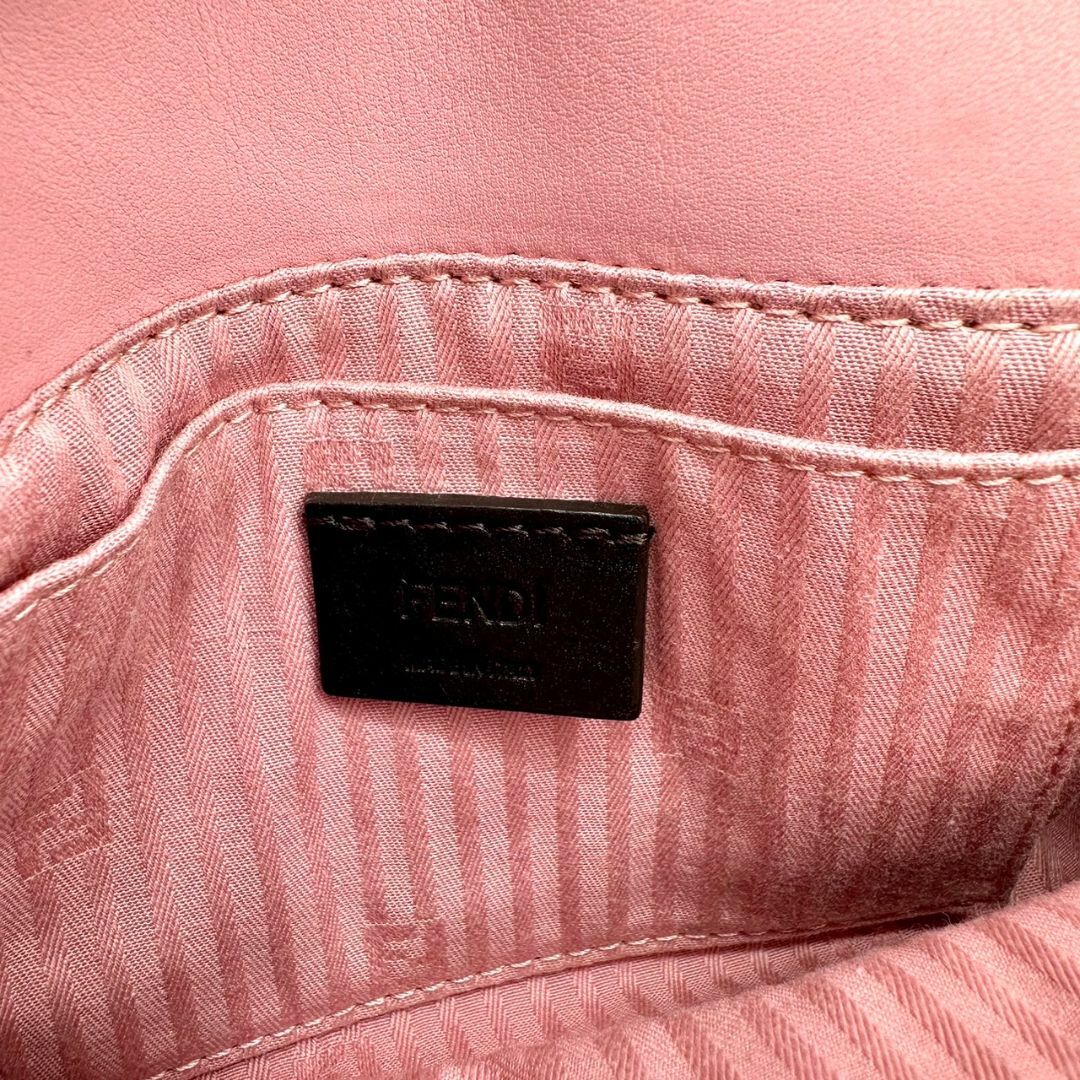 FENDI - FENDI フェンディ チェーンショルダーバッグ パステル FENDI - FENDI フェンディ チェーンショルダーバッグ パステル