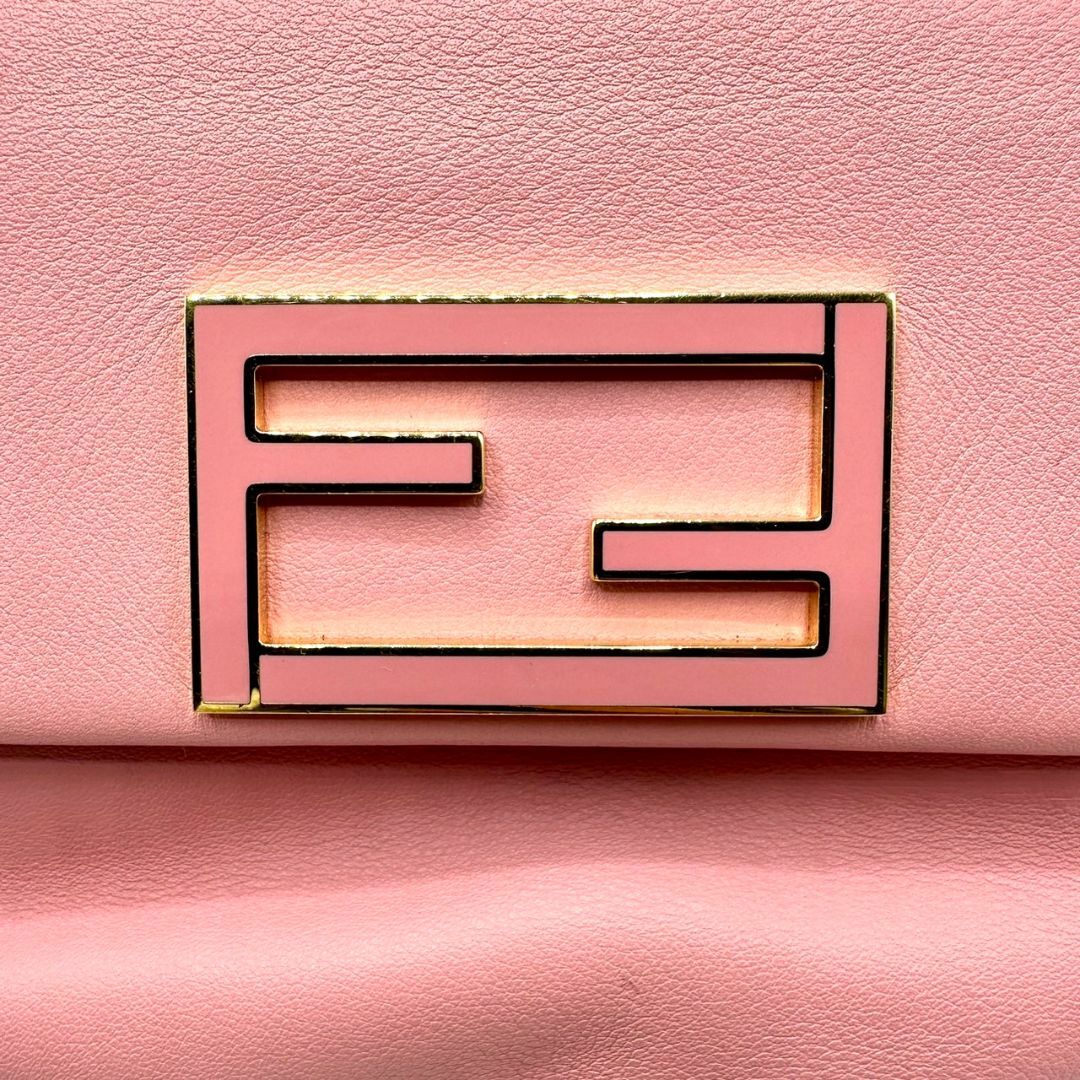 FENDI - FENDI フェンディ チェーンショルダーバッグ パステル FENDI - FENDI フェンディ チェーンショルダーバッグ パステル
