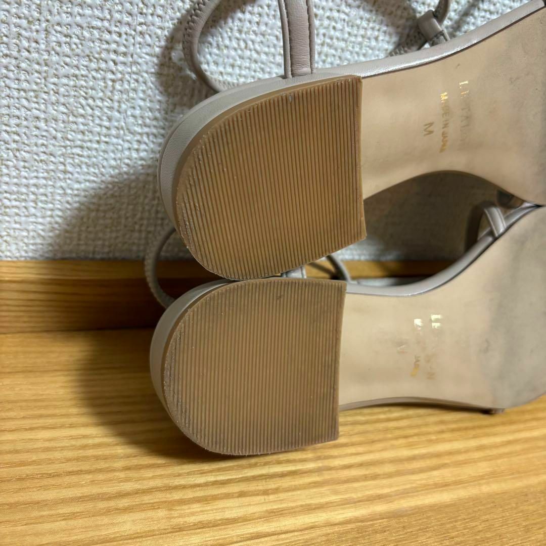 Le Talon - Le TALON ルタロン M 23.5cm ダブルTストラップ Le Talon - Le TALON ルタロン M 23.5cm ダブルTストラップ