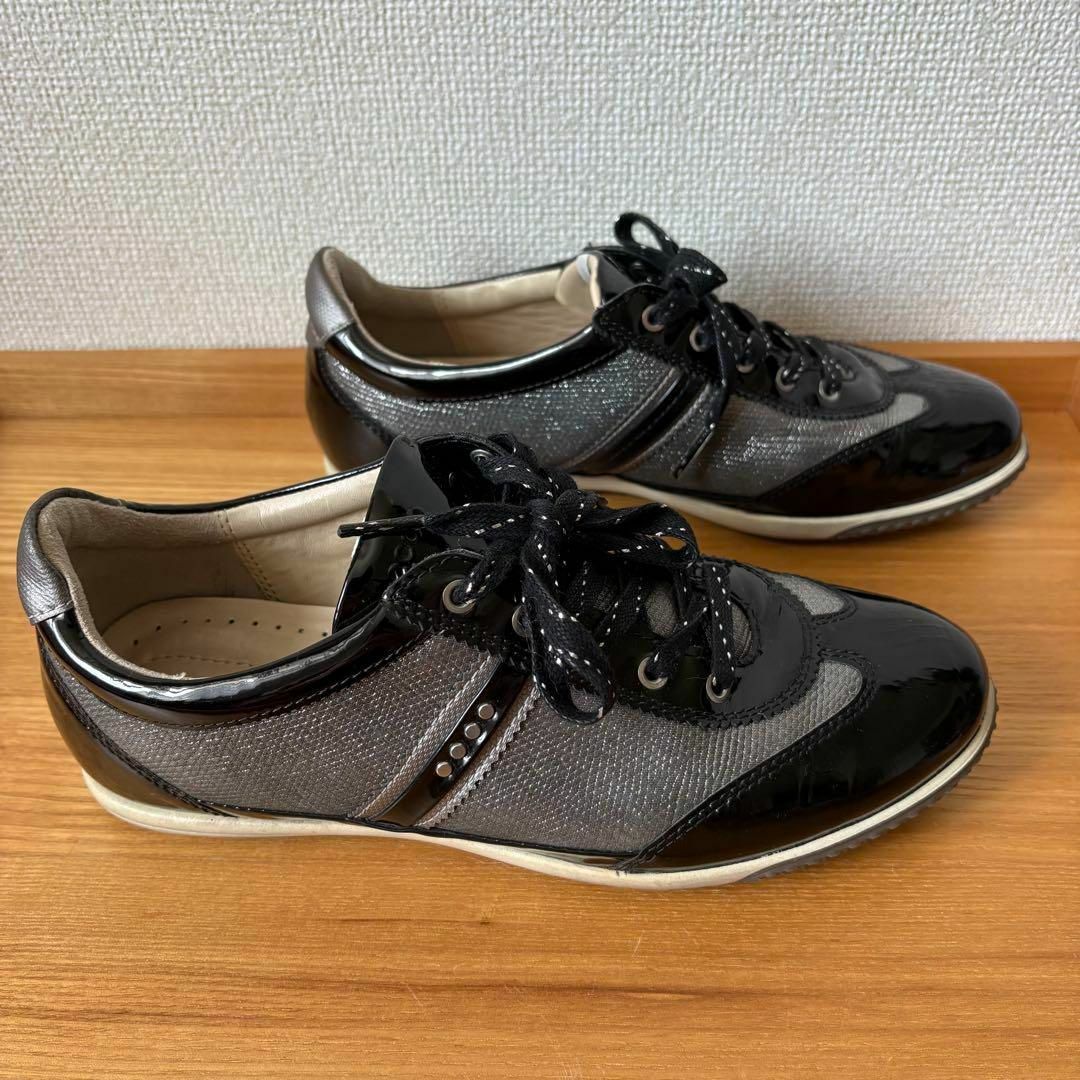ECCO - ecco エコー 38 24cm ゴルフシューズ ブラック ECCO - ecco エコー 38 24cm ゴルフシューズ ブラック