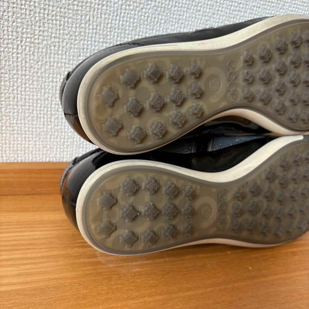 ECCO - ecco エコー 38 24cm ゴルフシューズ ブラック ECCO - ecco エコー 38 24cm ゴルフシューズ ブラック