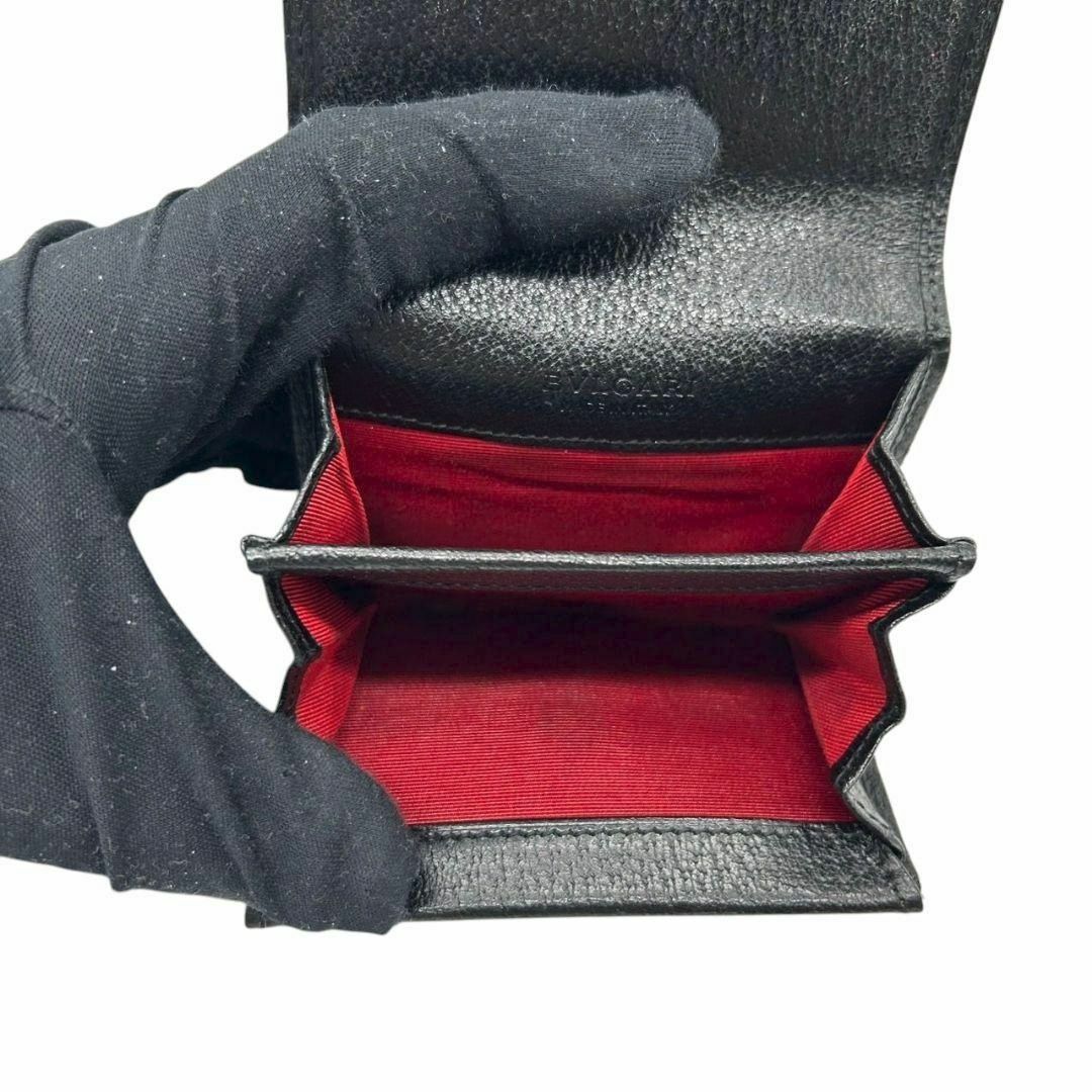 BVLGARI - ブルガリ コインケース 黒 ロゴマニア ナイロン ロゴ BVLGARI - ブルガリ コインケース 黒 ロゴマニア ナイロン ロゴ