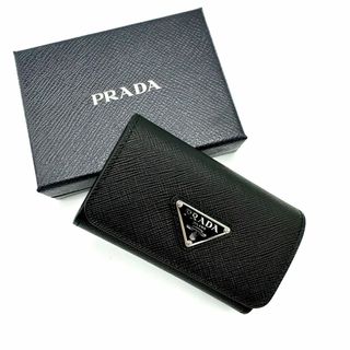 PRADA - 【新古品未使用品】PRADA プラダ キーケース 三角 PRADA - 【新古品未使用品】PRADA プラダ キーケース 三角