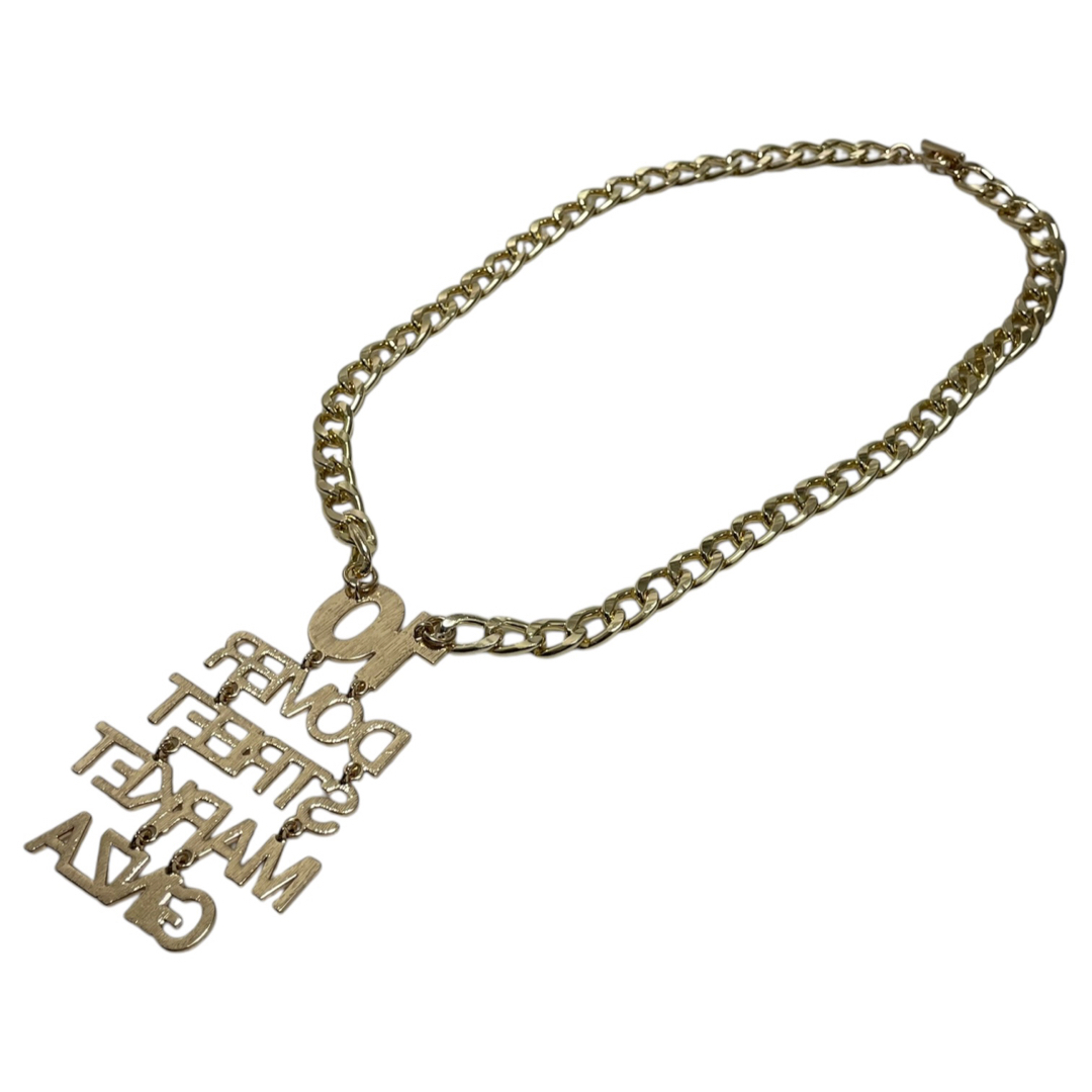 COMME des GARCONS - 非売品 DSMG10周年記念 ネックレス 金 COMME des GARCONS - 非売品 DSMG10周年記念 ネックレス 金