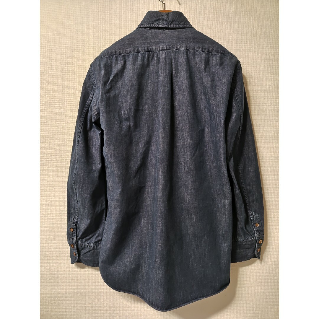 45R - 【レア】45R 本藍染めデニムシャツの通販 by がくちゃん 45R - 【レア】45R 本藍染めデニムシャツの通販 by がくちゃん