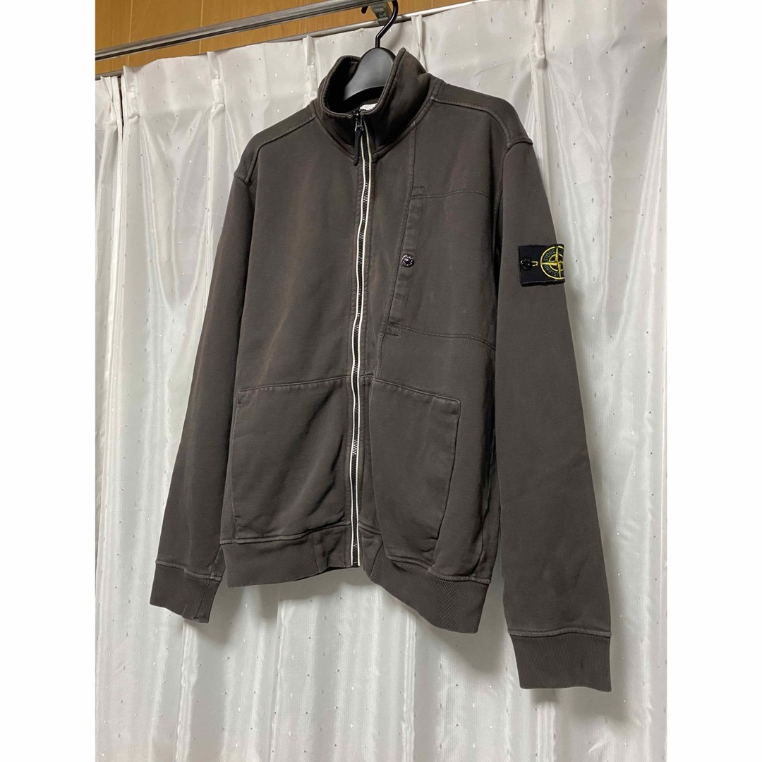 STONE ISLAND - STONE ISLAND 12aw ジップスウェット グレー STONE ISLAND - STONE ISLAND 12aw ジップスウェット グレー