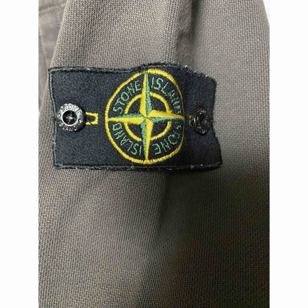 STONE ISLAND - STONE ISLAND 12aw ジップスウェット グレー STONE ISLAND - STONE ISLAND 12aw ジップスウェット グレー