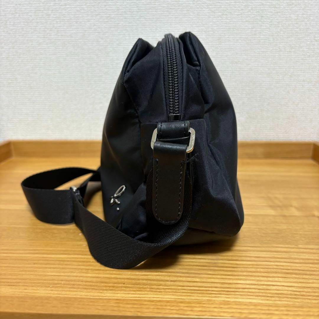agnes b. - agnes b. アニエスベー ショルダーバッグ 黒 ES30M agnes b. - agnes b. アニエスベー ショルダーバッグ 黒 ES30M
