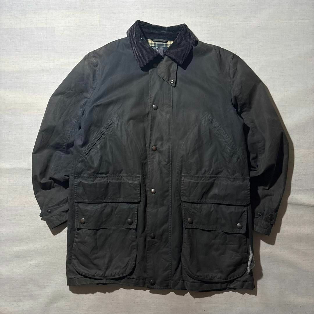 POLO RALPH LAUREN - 90s POLO ポロ ラルフローレン オイルド POLO RALPH LAUREN - 90s POLO ポロ ラルフローレン オイルド