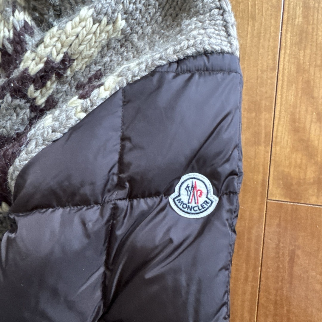 MONCLER - MONCLER ニットダウンカーディガンの通販 by RB's MONCLER - MONCLER ニットダウンカーディガンの通販 by RB's