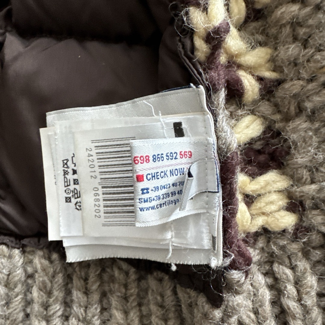 MONCLER - MONCLER ニットダウンカーディガンの通販 by RB's MONCLER - MONCLER ニットダウンカーディガンの通販 by RB's
