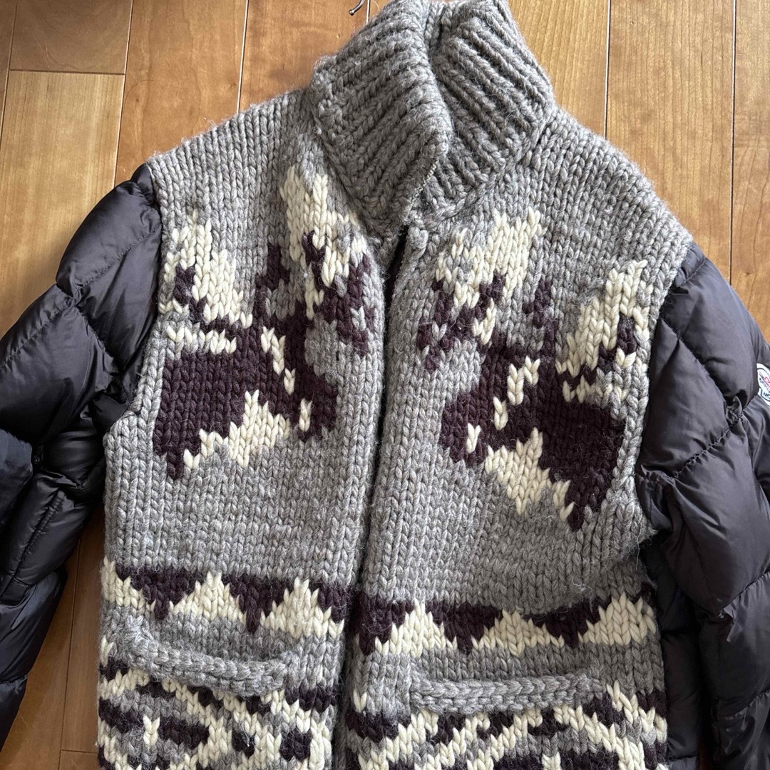 MONCLER - MONCLER ニットダウンカーディガンの通販 by RB's MONCLER - MONCLER ニットダウンカーディガンの通販 by RB's