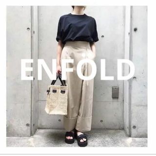 ENFOLD - 美品 ENFOLD エンフォルド GIZAブロード フリル ENFOLD - 美品 ENFOLD エンフォルド GIZAブロード フリル
