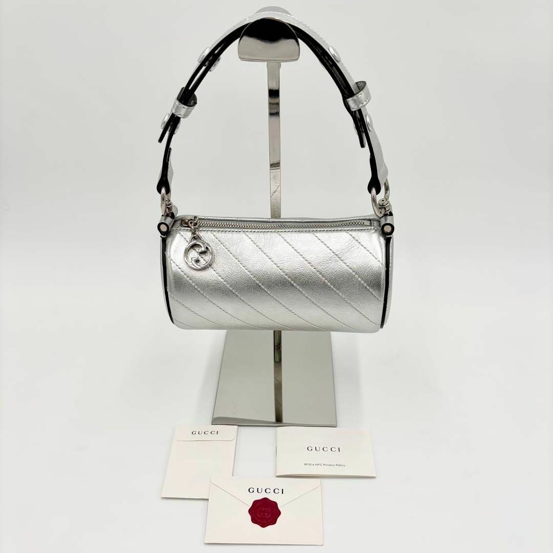 GUCCI - 【極美品】GUCCI グッチ ブロンディ ミニ ハンドバッグ GUCCI - 【極美品】GUCCI グッチ ブロンディ ミニ ハンドバッグ