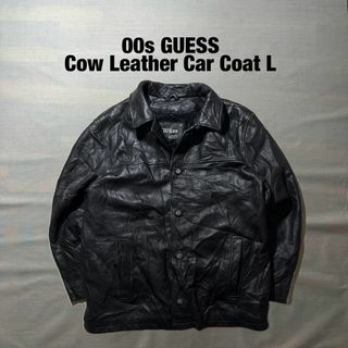 GUESS - 希少 GUESS 80s ワッペン 本革 レザージャケット GUESS - 希少 GUESS 80s ワッペン 本革 レザージャケット