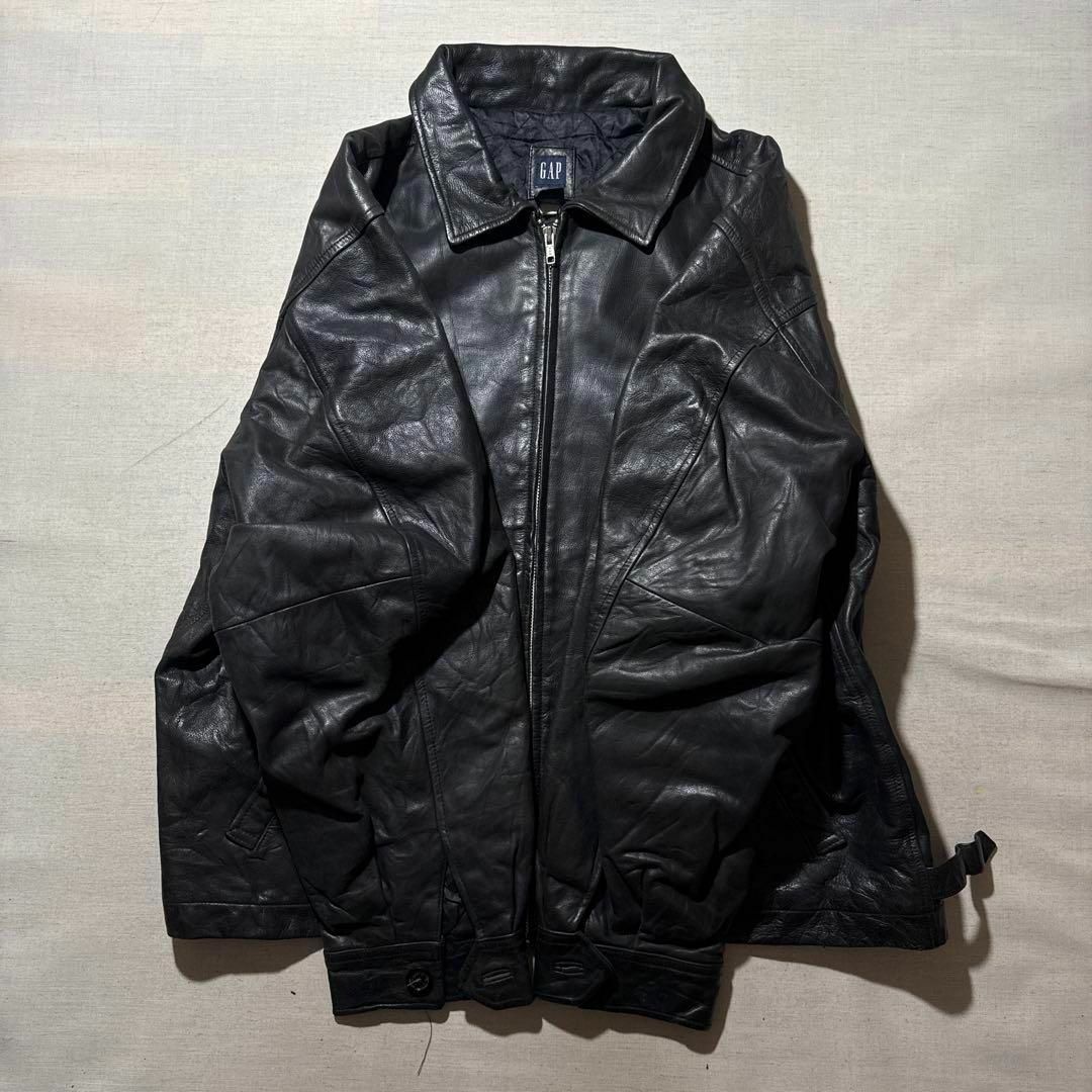 GAP - 00s OLDGAP 牛革 本革 レザー スウィングトップ 井口理 GAP - 00s OLDGAP 牛革 本革 レザー スウィングトップ 井口理