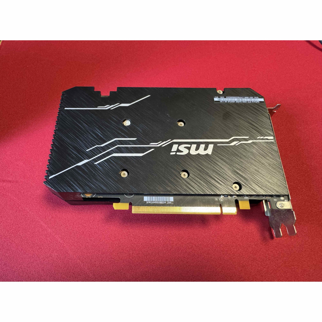 msi - MSI GeForce RTX 2060 SUPER VENTUS XSの通販 by たくま's msi - MSI GeForce RTX 2060 SUPER VENTUS XSの通販 by たくま's