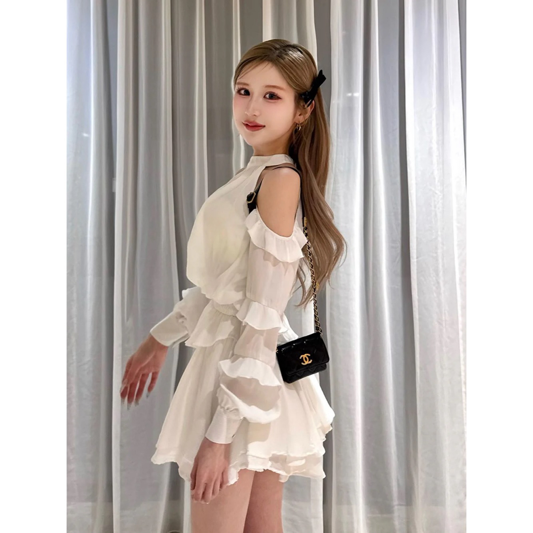 Darich - 新品タグつき ダーリッチ ボリュームシフォンミニ Darich - 新品タグつき ダーリッチ ボリュームシフォンミニ