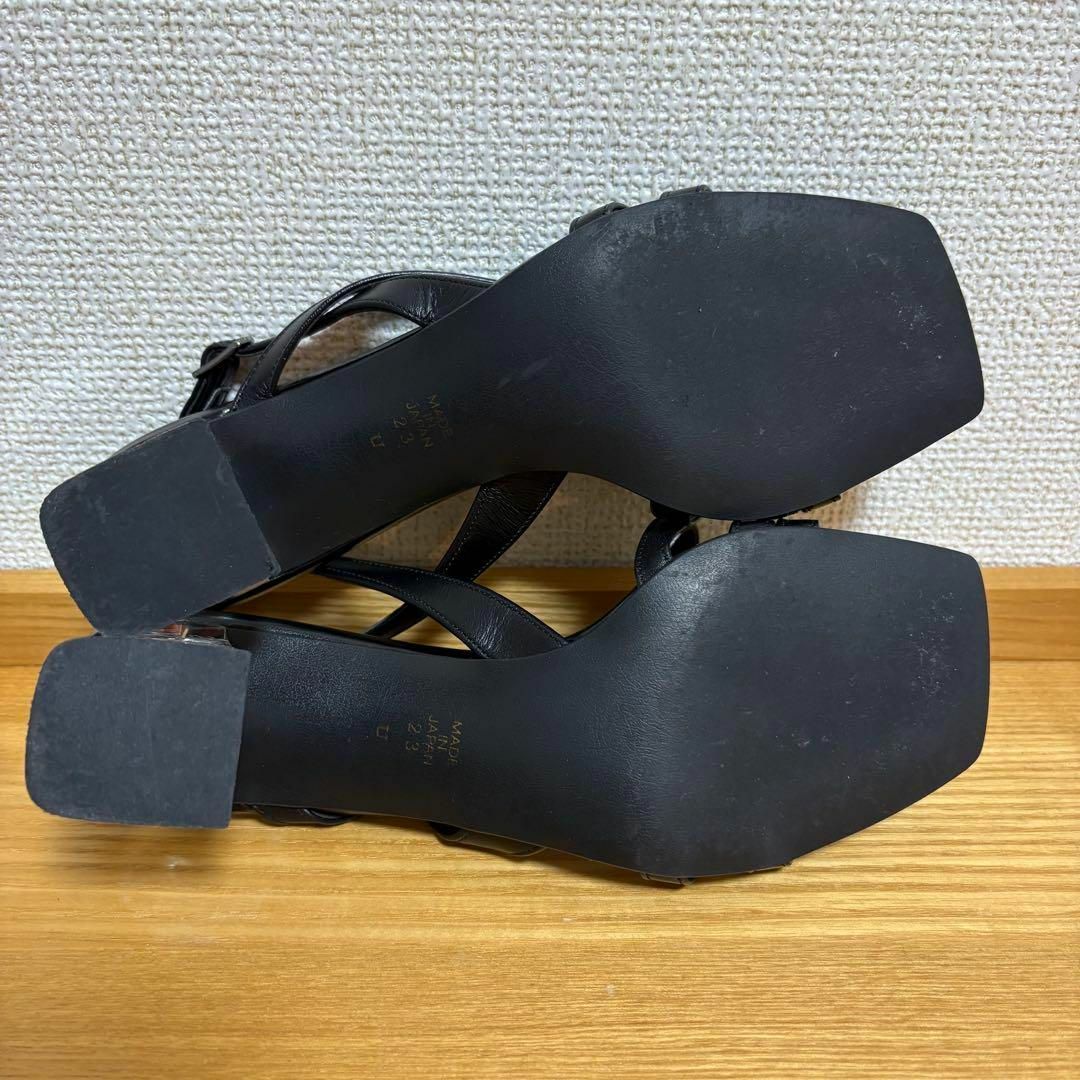 DIANA - DIANA ダイアナ 23cm 黒色 ブラック ストラップサンダル DIANA - DIANA ダイアナ 23cm 黒色 ブラック ストラップサンダル