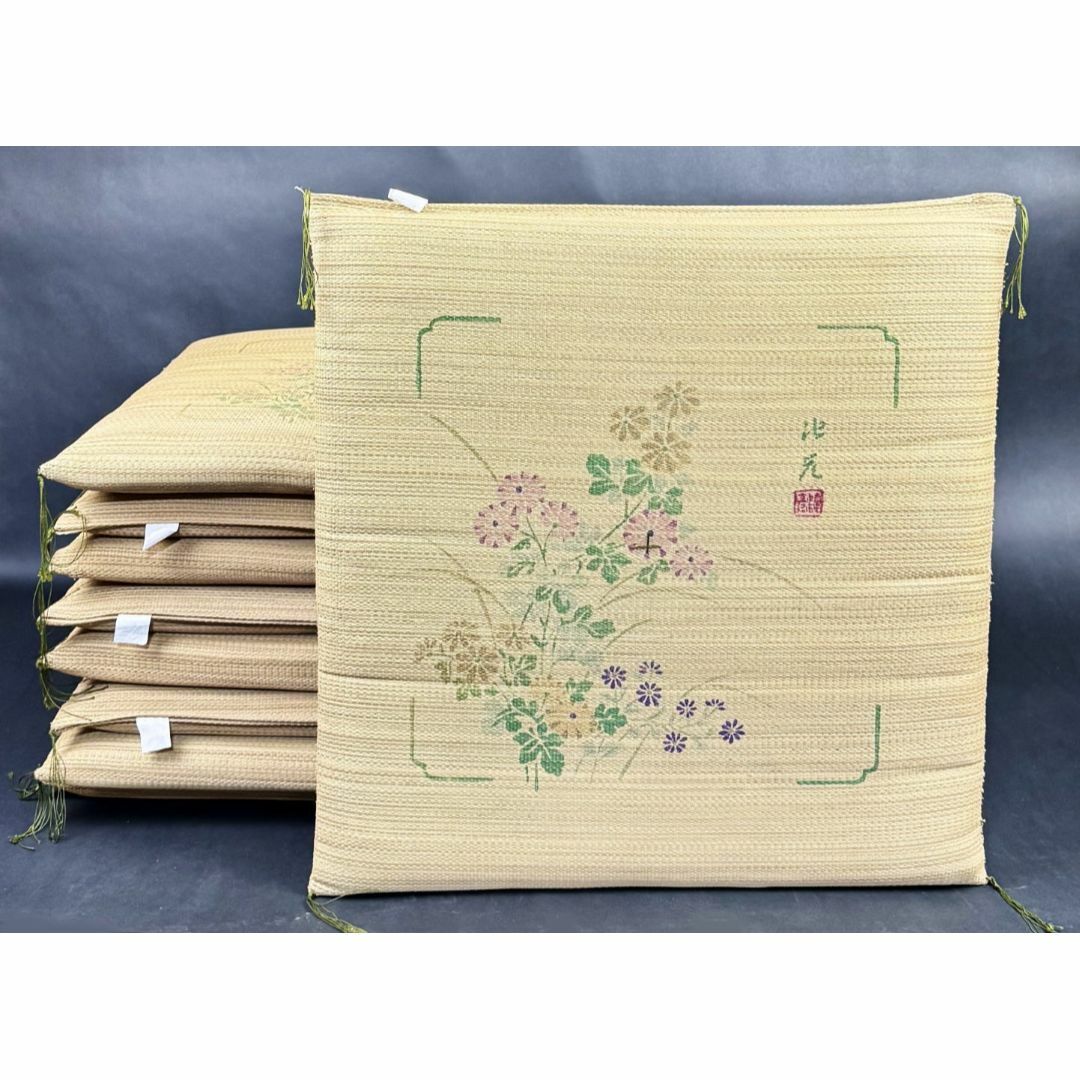 い草座布団 夏座布団 い草座布団 約55 × 55cm × 9P WWWT071の い草座布団 夏座布団 い草座布団 約55 × 55cm × 9P WWWT071の