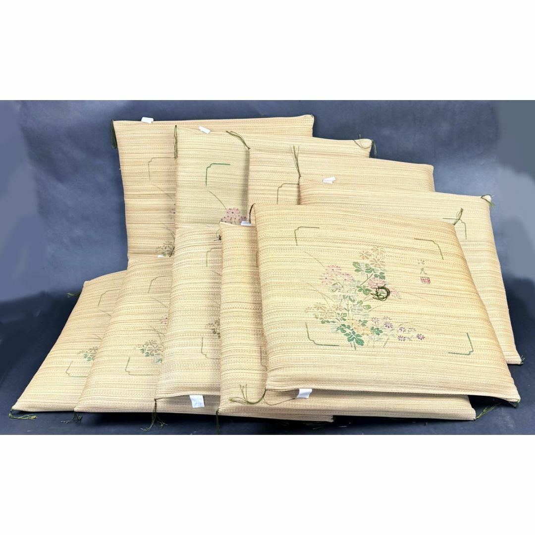 い草座布団 夏座布団 い草座布団 約55 × 55cm × 9P WWWT071の い草座布団 夏座布団 い草座布団 約55 × 55cm × 9P WWWT071の
