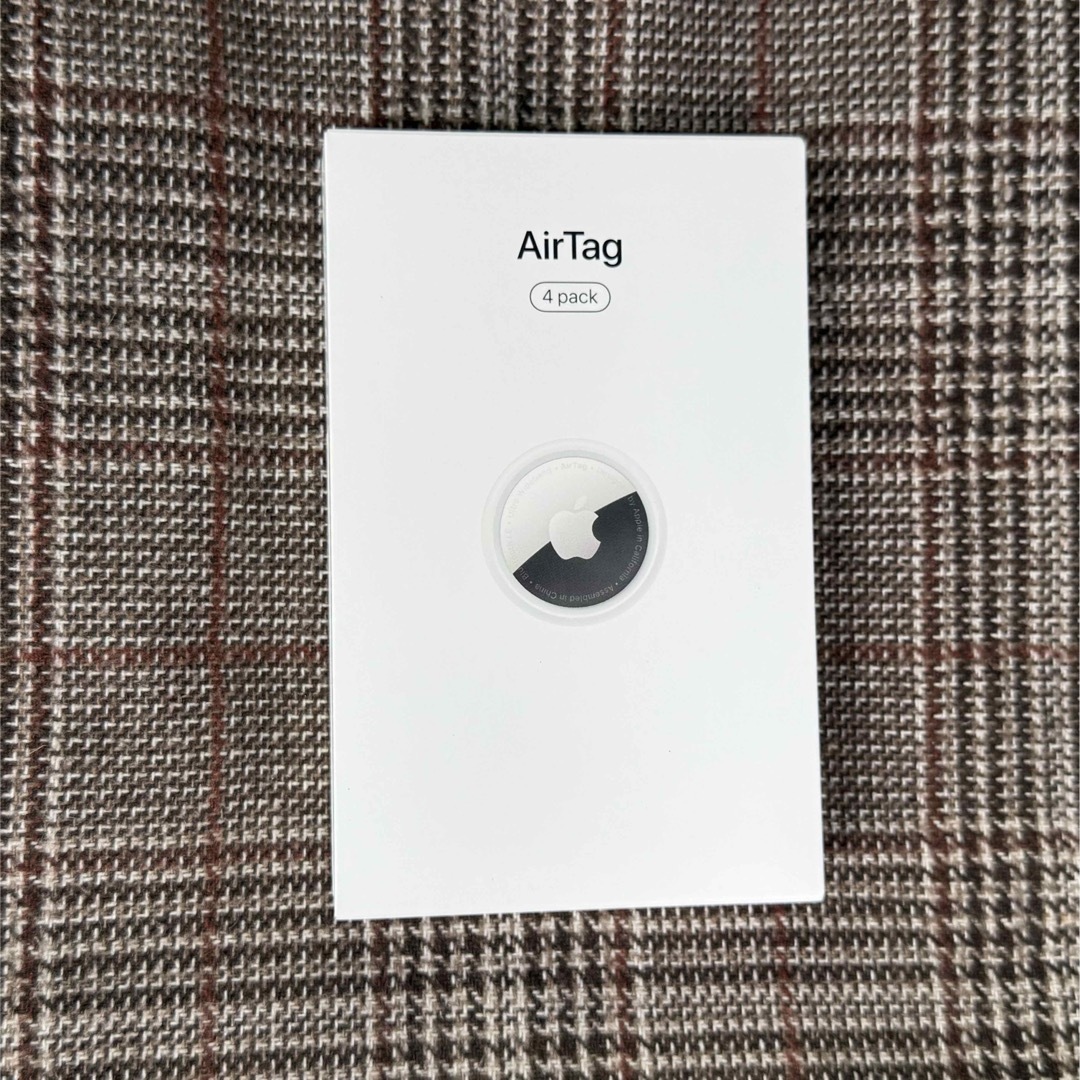 Apple - 【新品未開封】Apple AirTag エアタグ本体4個入りの通販 Apple - 【新品未開封】Apple AirTag エアタグ本体4個入りの通販