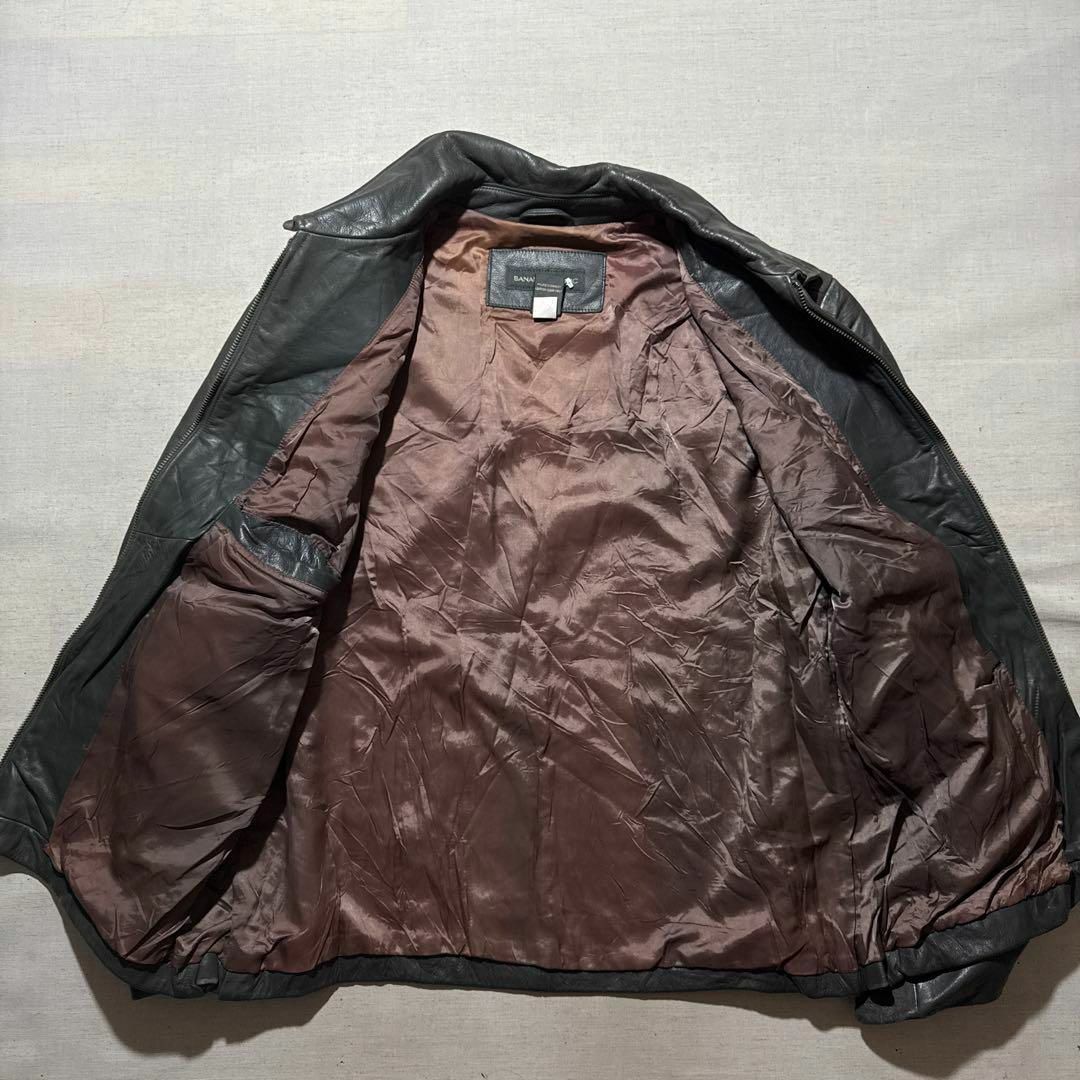 Banana Republic - 00s バナナリパブリック カウ レザー 牛革 本 Banana Republic - 00s バナナリパブリック カウ レザー 牛革 本