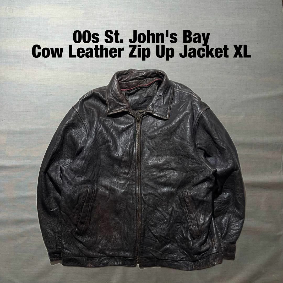 90s-00s WILSONS LEATHER レザースイングトップ シボ革（90s