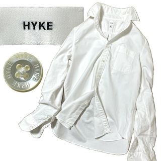 HYKE - 美品☆VERY掲載 ハイクTASLAN TWILL TOP プルオーバーの HYKE - 美品☆VERY掲載 ハイクTASLAN TWILL TOP プルオーバーの