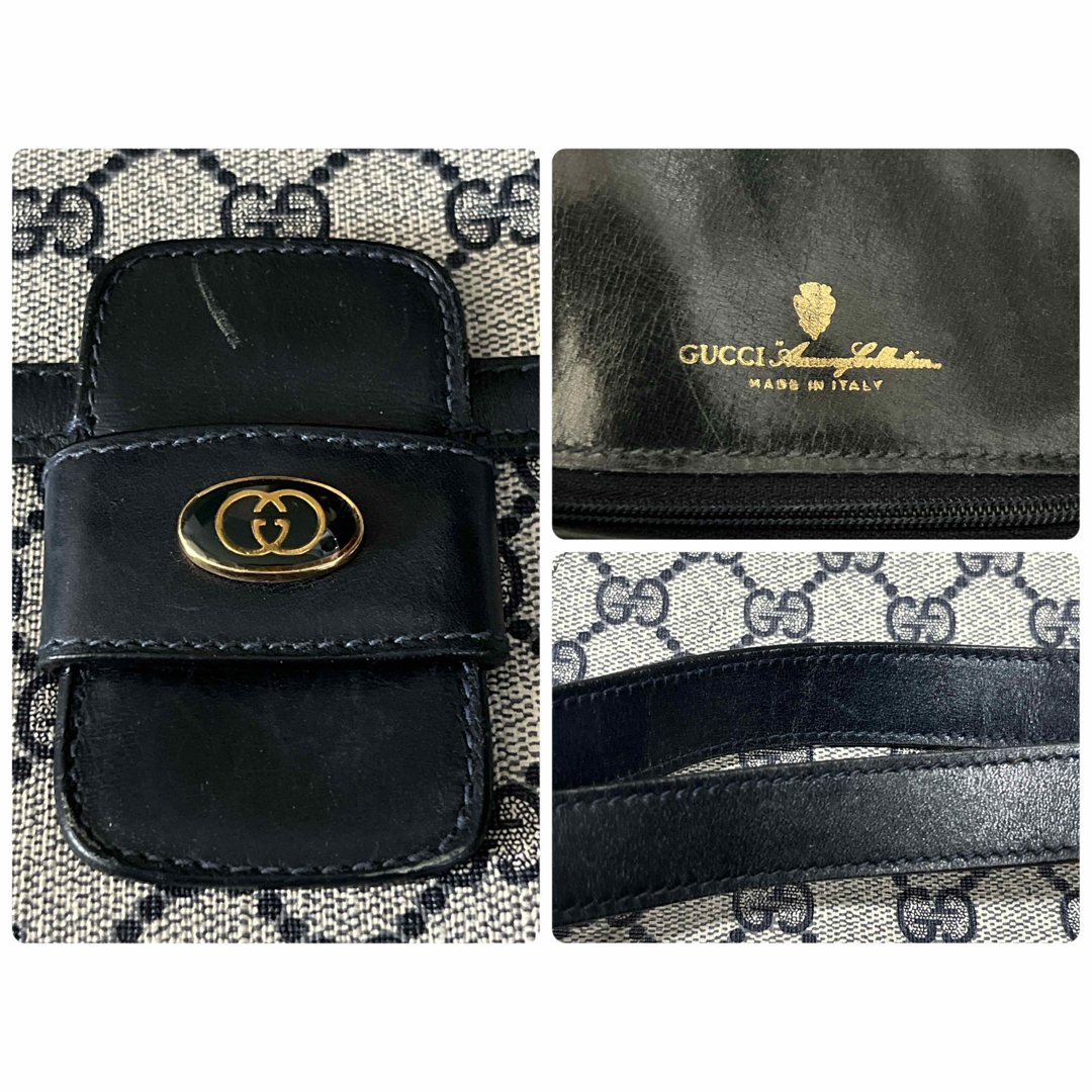 GUCCI - オールドグッチ 2way ショルダーバッグ インター GUCCI - オールドグッチ 2way ショルダーバッグ インター