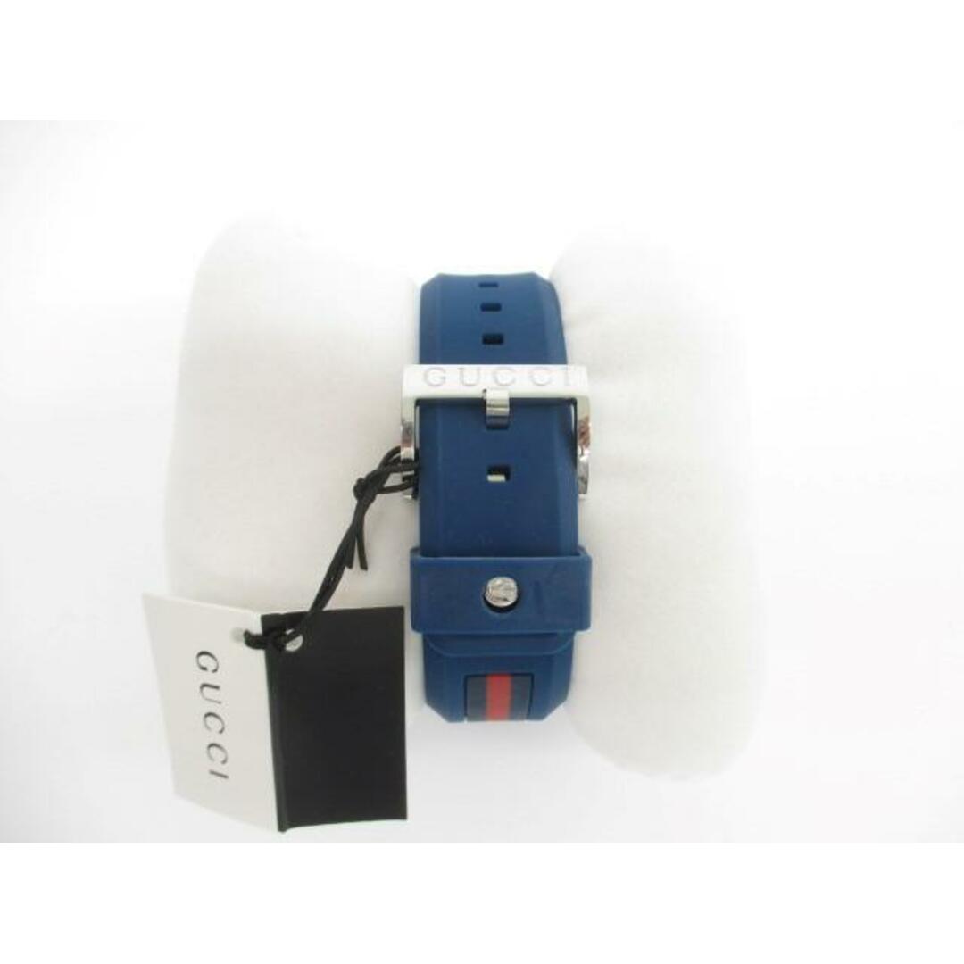 優良品 グッチ GUCCI 腕時計 シンク YA137104A/137.1 ブルー 優良品 グッチ GUCCI 腕時計 シンク YA137104A/137.1 ブルー