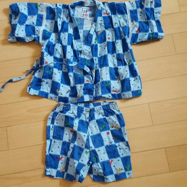 mikihouse(ミキハウス)の＊HANA＊様専用　ミキハウス　甚平 キッズ/ベビー/マタニティのキッズ服男の子用(90cm~)(甚平/浴衣)の商品写真