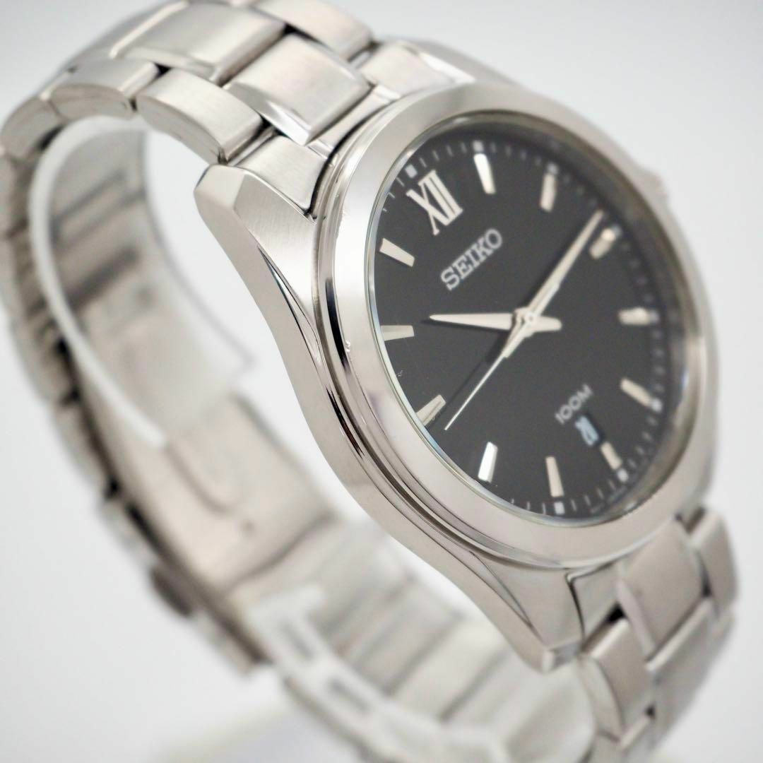 SEIKO - 311 SEIKO メンズ 時計 デイト ブラック 防水時計 SEIKO - 311 SEIKO メンズ 時計 デイト ブラック 防水時計