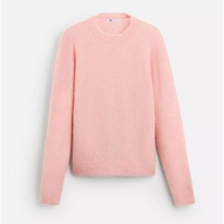 ZARA - ZARA ウールブレンドセーター ニット パステルピンク ZARA - ZARA ウールブレンドセーター ニット パステルピンク