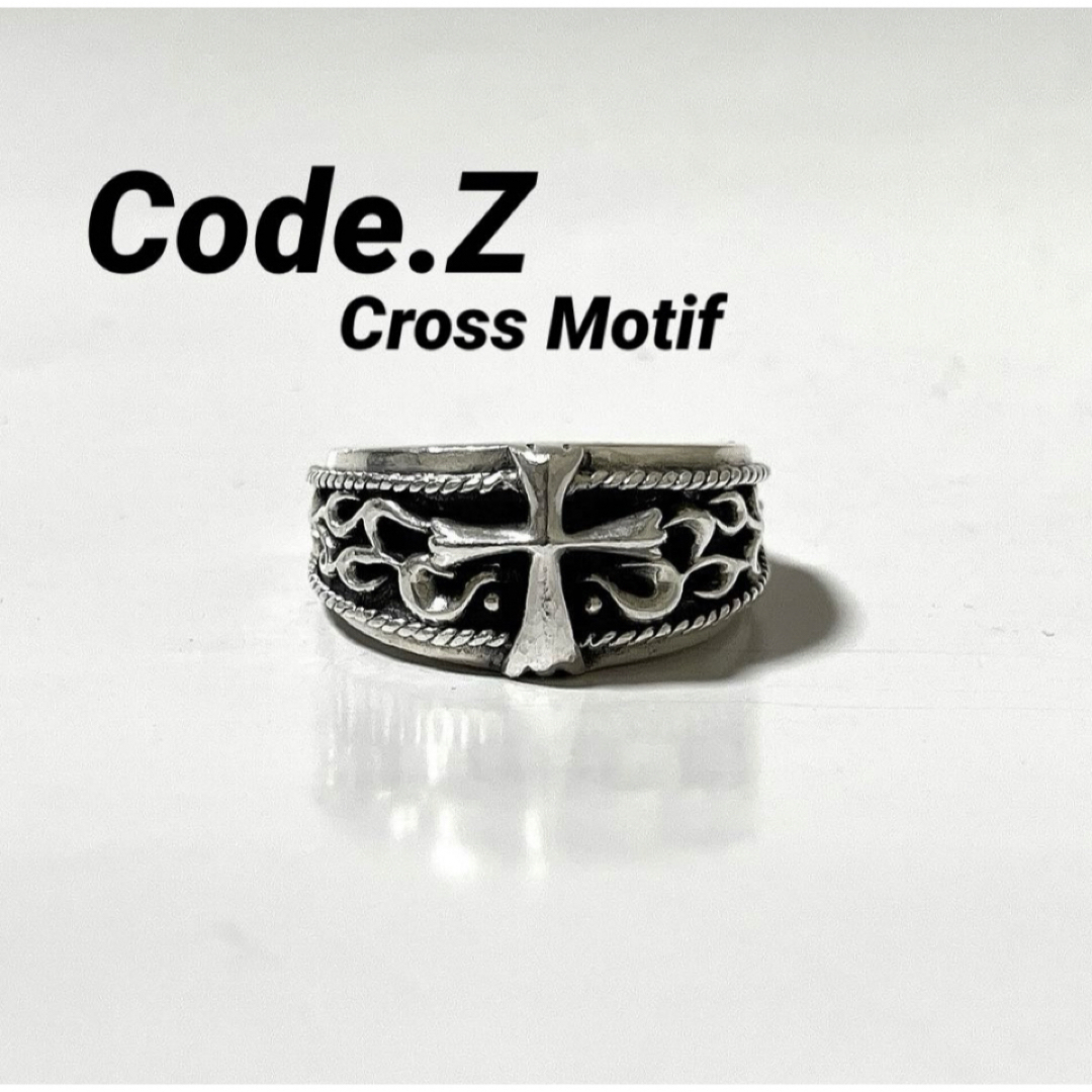 Code.Z コードジー cross 925 リング 約18.5〜19号の間位の通販 Code.Z コードジー cross 925 リング 約18.5〜19号の間位の通販
