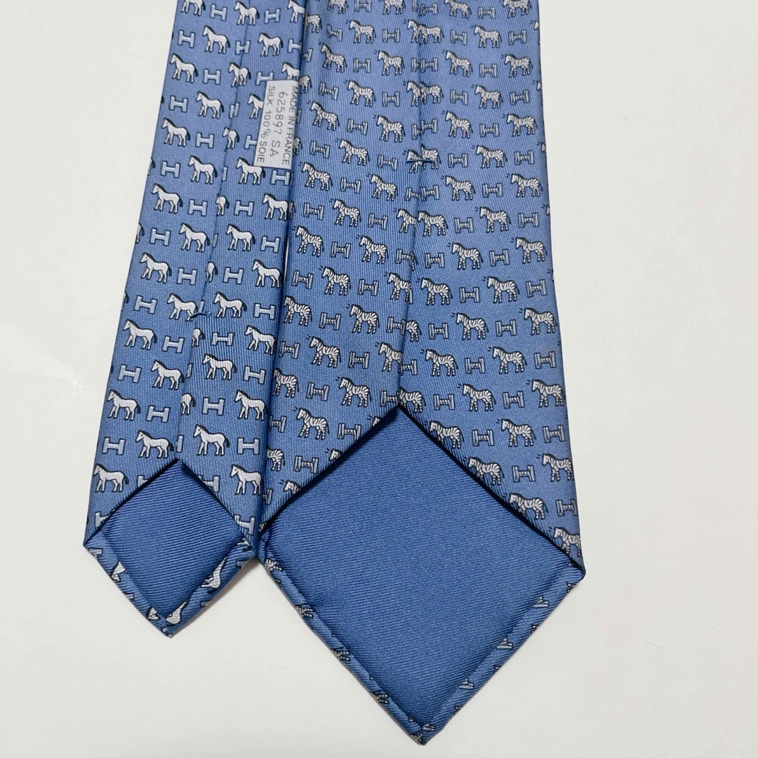 HERMES - 美品 エルメス ネクタイ ハイブランド H柄 ファソネ HERMES - 美品 エルメス ネクタイ ハイブランド H柄 ファソネ
