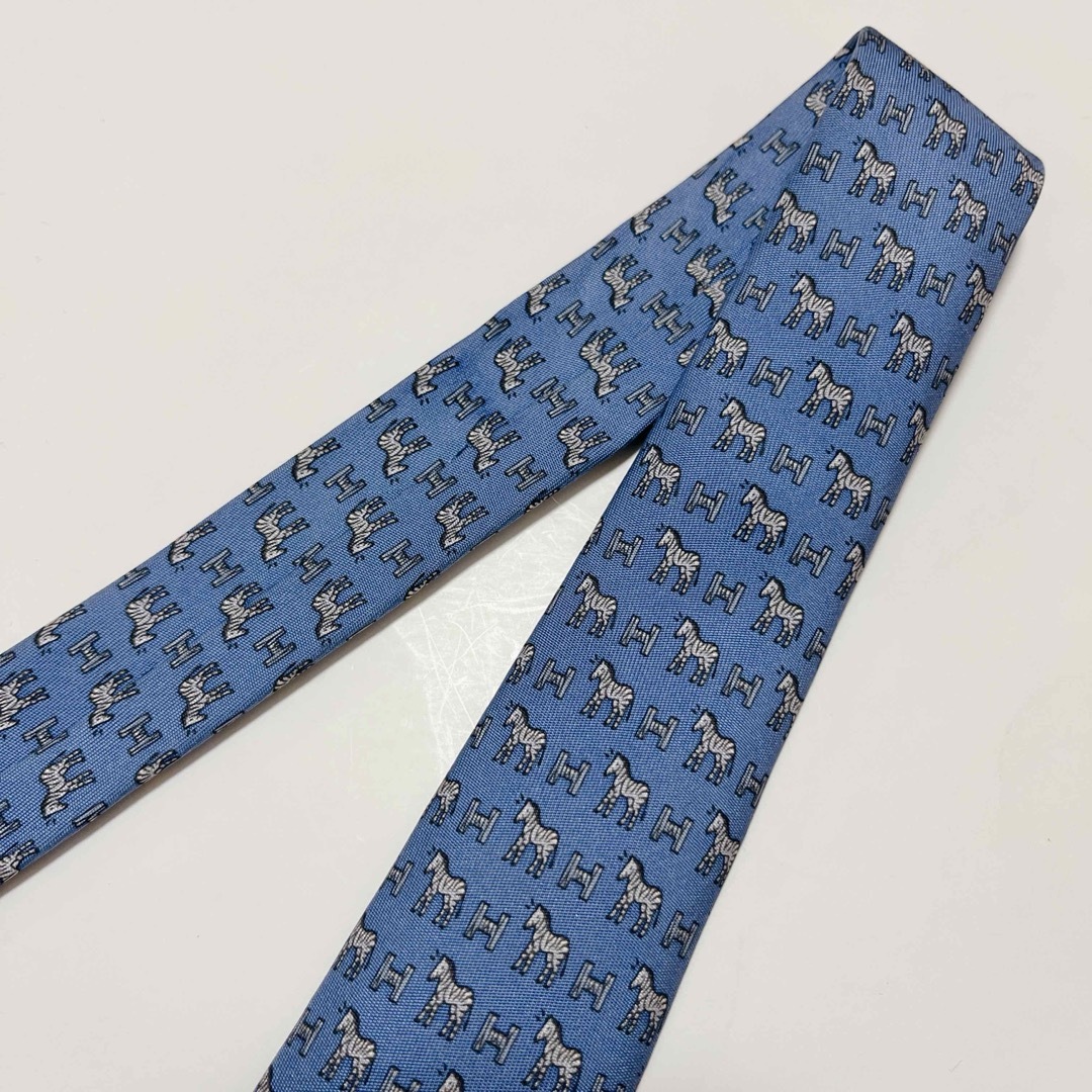 HERMES - 美品 エルメス ネクタイ ハイブランド H柄 ファソネ HERMES - 美品 エルメス ネクタイ ハイブランド H柄 ファソネ