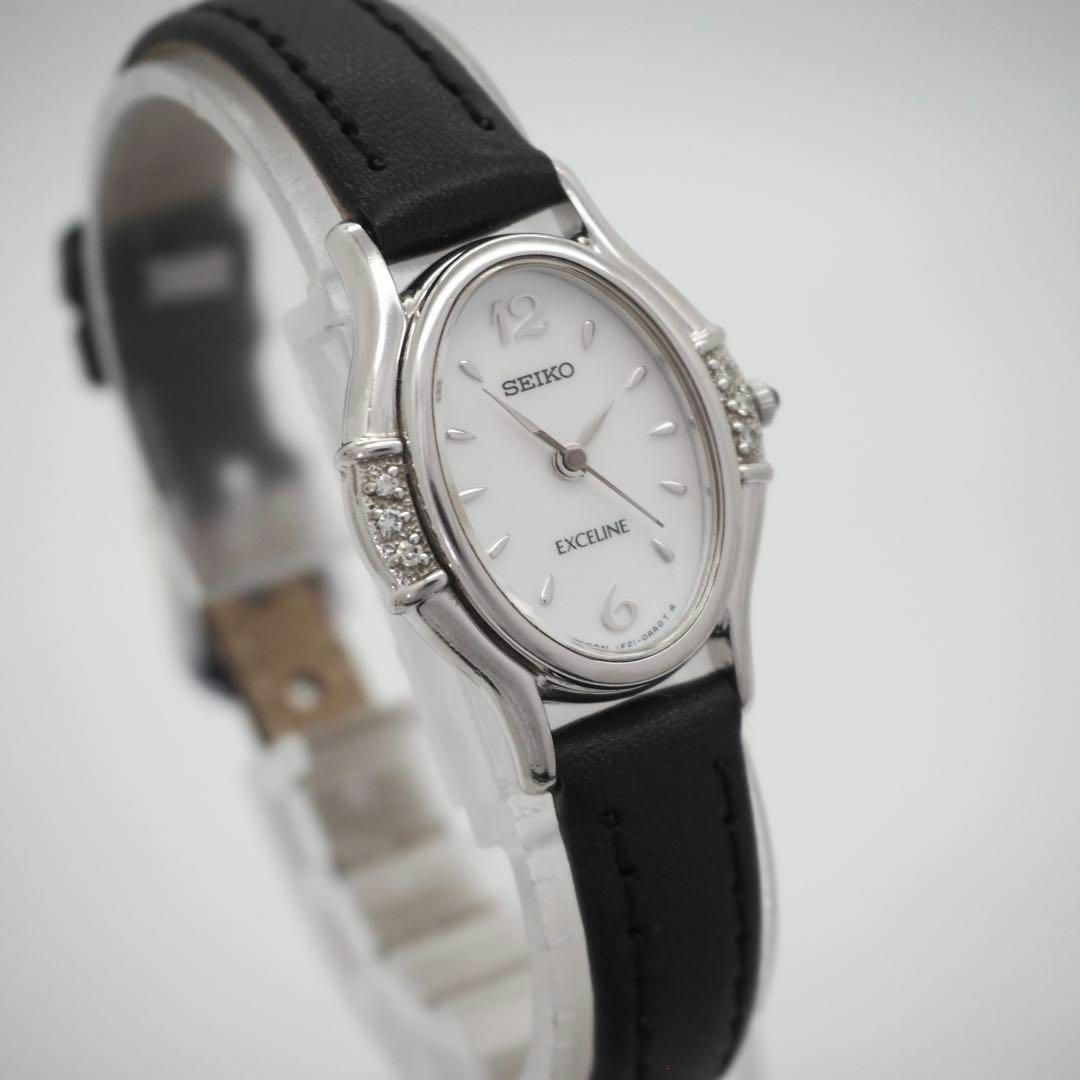 SEIKO - 318【美品】SEIKO 時計 エクセリーヌ ダイヤベゼル SEIKO - 318【美品】SEIKO 時計 エクセリーヌ ダイヤベゼル