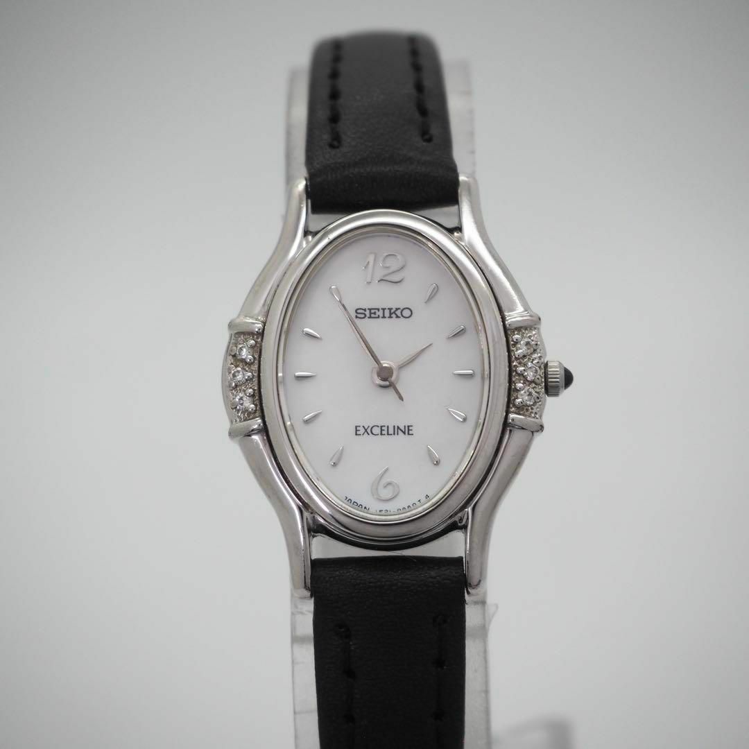 SEIKO - 318【美品】SEIKO 時計 エクセリーヌ ダイヤベゼル SEIKO - 318【美品】SEIKO 時計 エクセリーヌ ダイヤベゼル